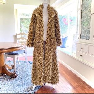 Bebe Teddy Bear London Coat Size Large